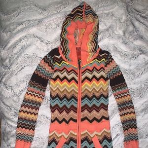 Women’s Missoni Zip Up Cardigan, size S